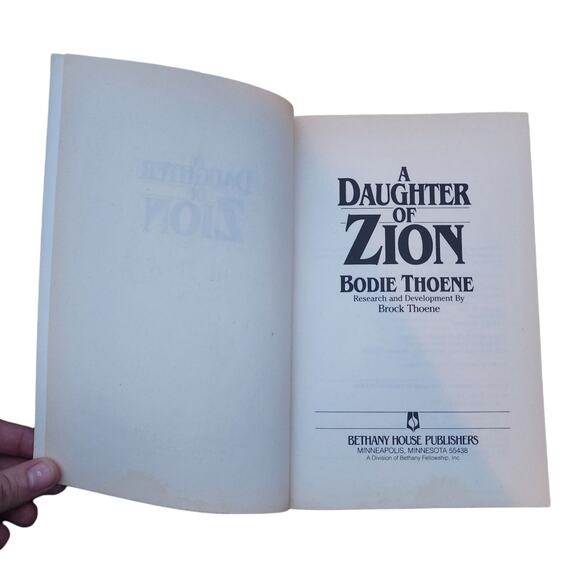 The Zion Chronicles Books By Bodie Thoene Volumes 1-4 Historical Fiction Lot - Picture 8 of 11